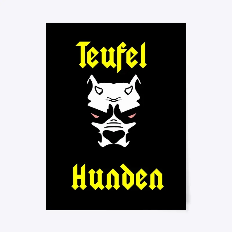 Teufel Hunden- Devil Dog graphic